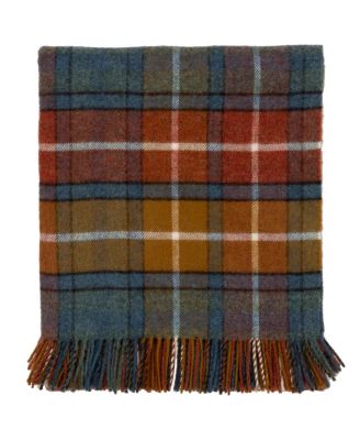 Highland Tweeds Shetland Lambswool Throw, 55 " x 72"