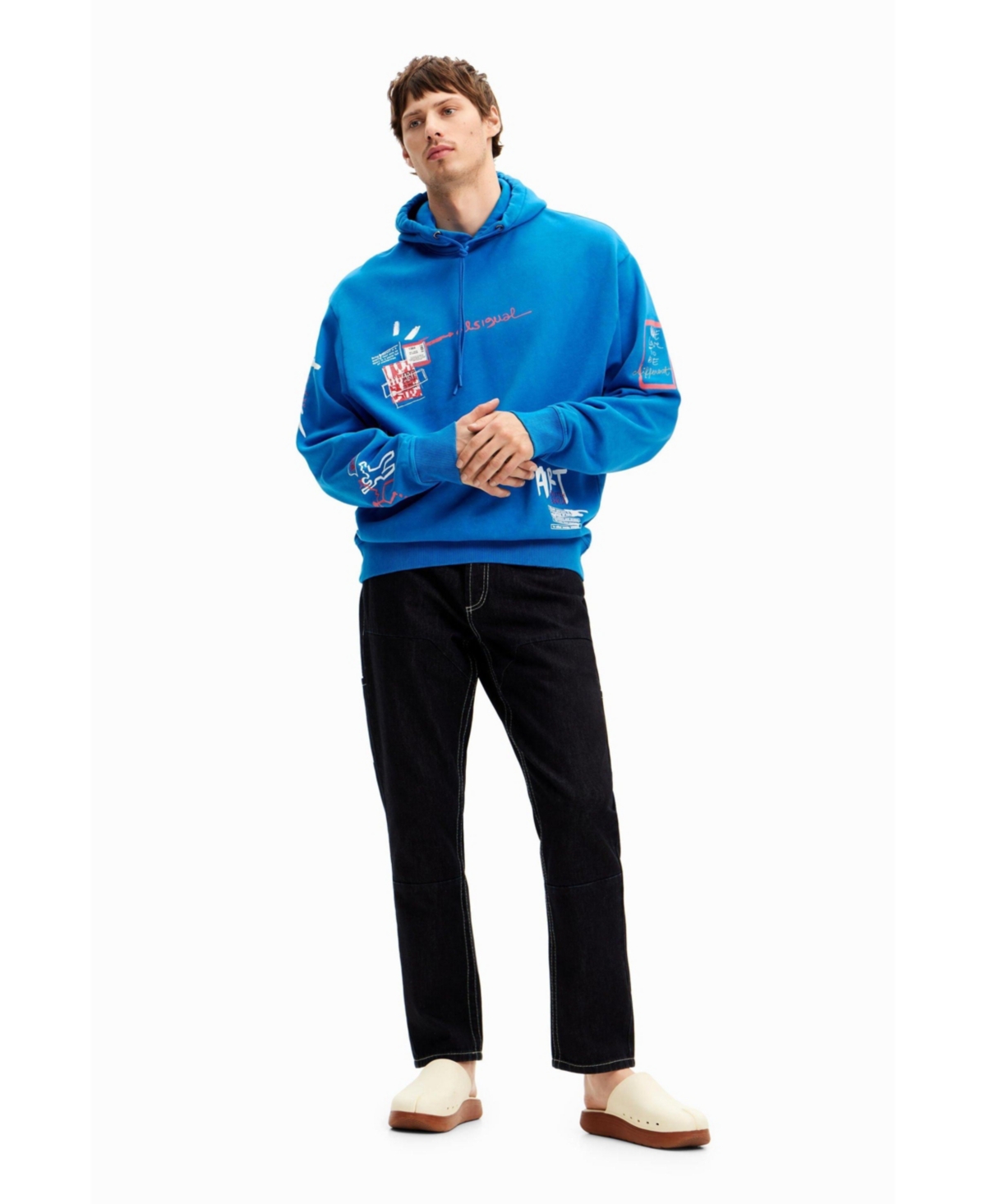 Desigual Men's Graffiti hoodie