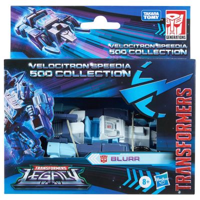 Blurr Deluxe Class Legacy Velocitron Speedia 500 Collection
