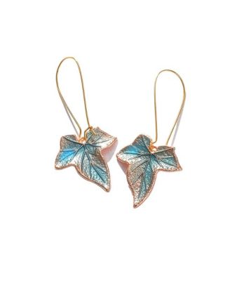 Women's Leaf Drop Earrings
