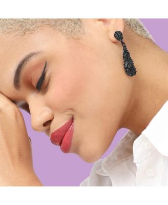 Women's Corroded Drop Earrings