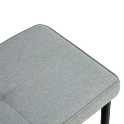 Tufted Entryway Bench, Upholstered End Bed Bench