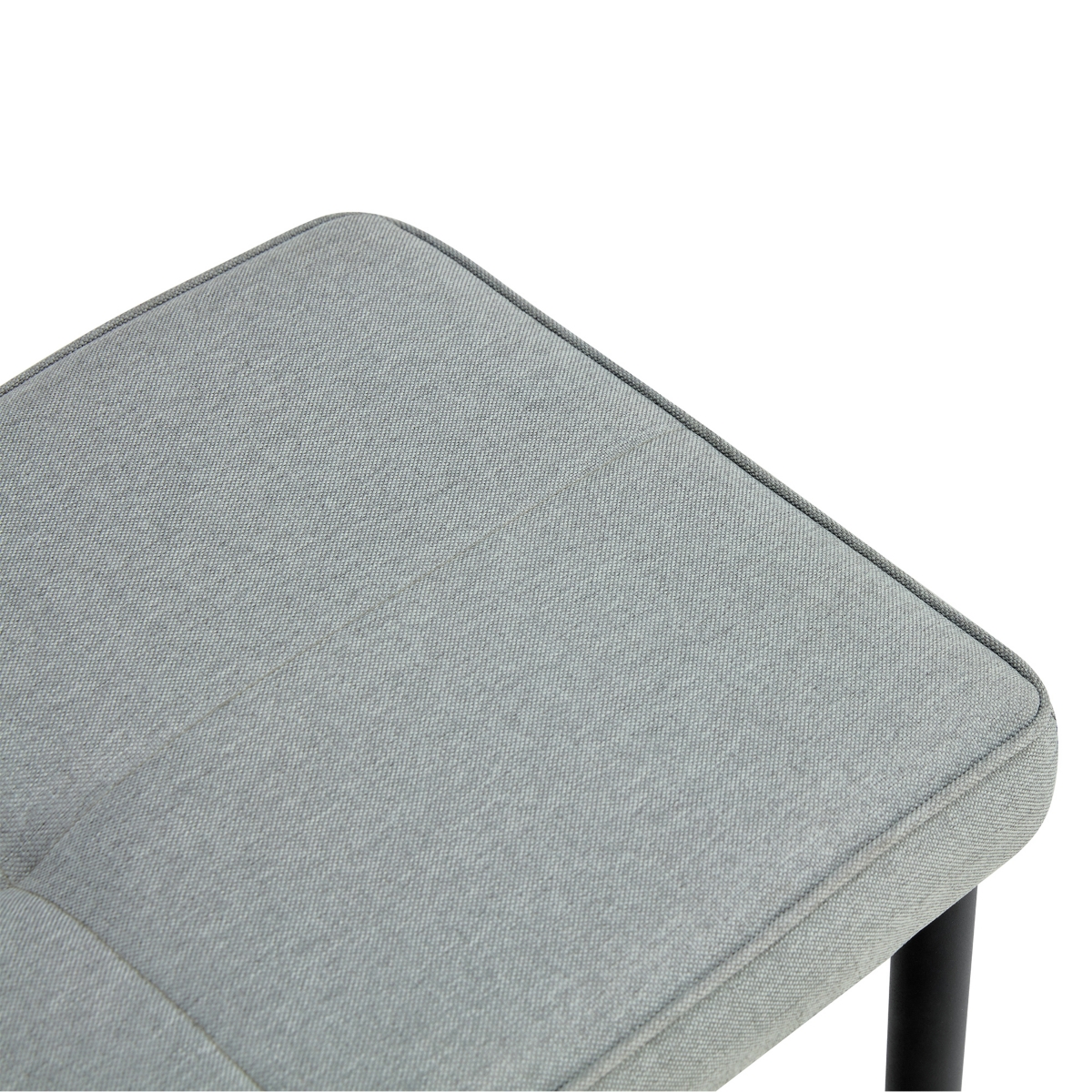 Streamdale Furniture Tufted Extra-Long Entryway Bench, 51" Bedroom Benches Upholstered Dining Benches, Fabric End of Bed Bench for Bedroom Dining