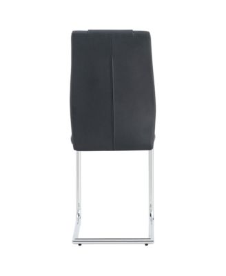 Streamdale Modern Faux Leather Dining Chairs (Set of 8)