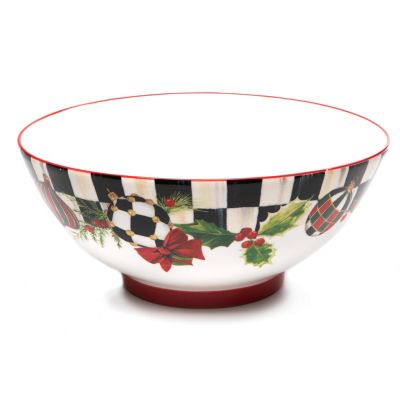 Deck The Halls Serving Bowl