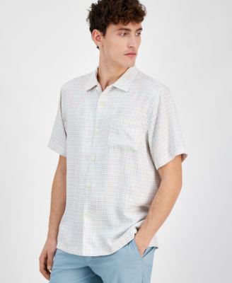 Tommy Bahama - Men's Coconut Point Prismatic Short Sleeve Button-Down Shirt