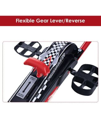 4 Wheels Kids Ride On Pedal Powered Bike Go Kart Racer Car Outdoor Play Toy