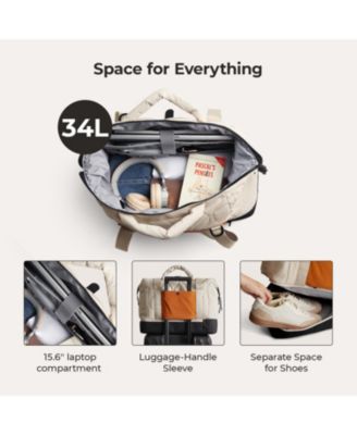 Walker 34L Laptop Duffle with Shoe Compartment Tangerine