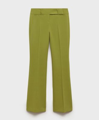 Women's Satin Pleated Pants