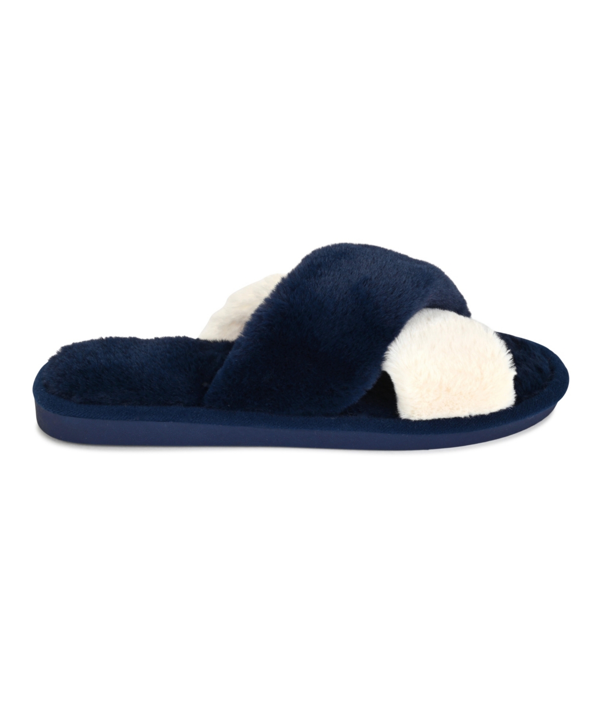 Andrew By Andrew Stevens Womens Faith Slippers -white