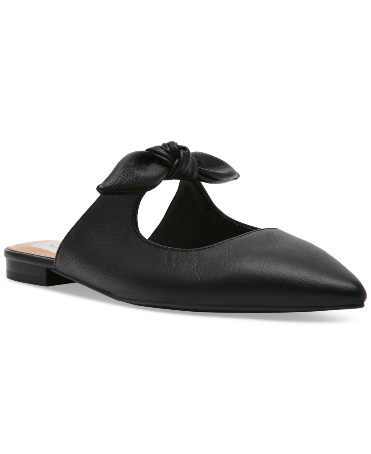 Dv Dolce Vita Women's Christian Bow Knot Mule Slide Flats In Black