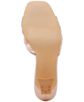 Women's Yossi Lace Mesh Slide Dress Sandals