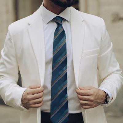 Big & Tall Corso - Silk Jacquard Tie for Men