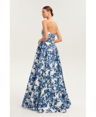 Womens Ravishing Corset Maxi Dress