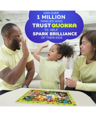 4 x 60 Pieces Puzzles for Kids Ages 4-6 -  Educational Search & Find Toy