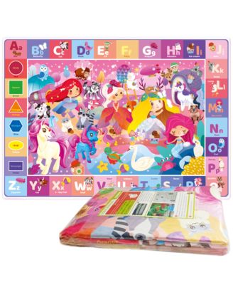 Super Soft Plush Surface ABC Playmat for Kids Toddlers & Infants