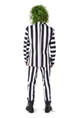 Men's Official Beetlejuice Costume - Red Groom Outfit - Halloween Costume