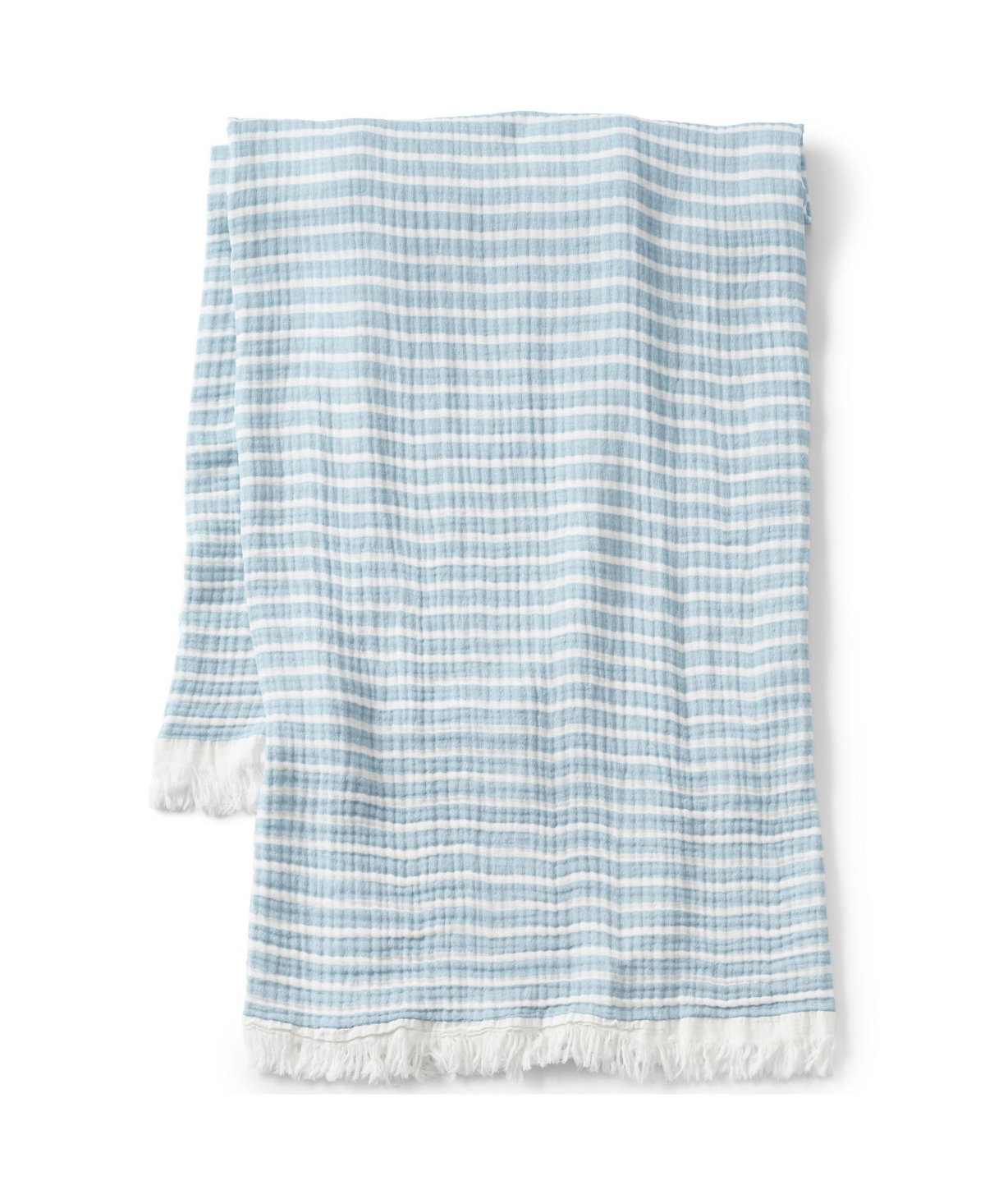 Lands' End Cotton Throw Blanket