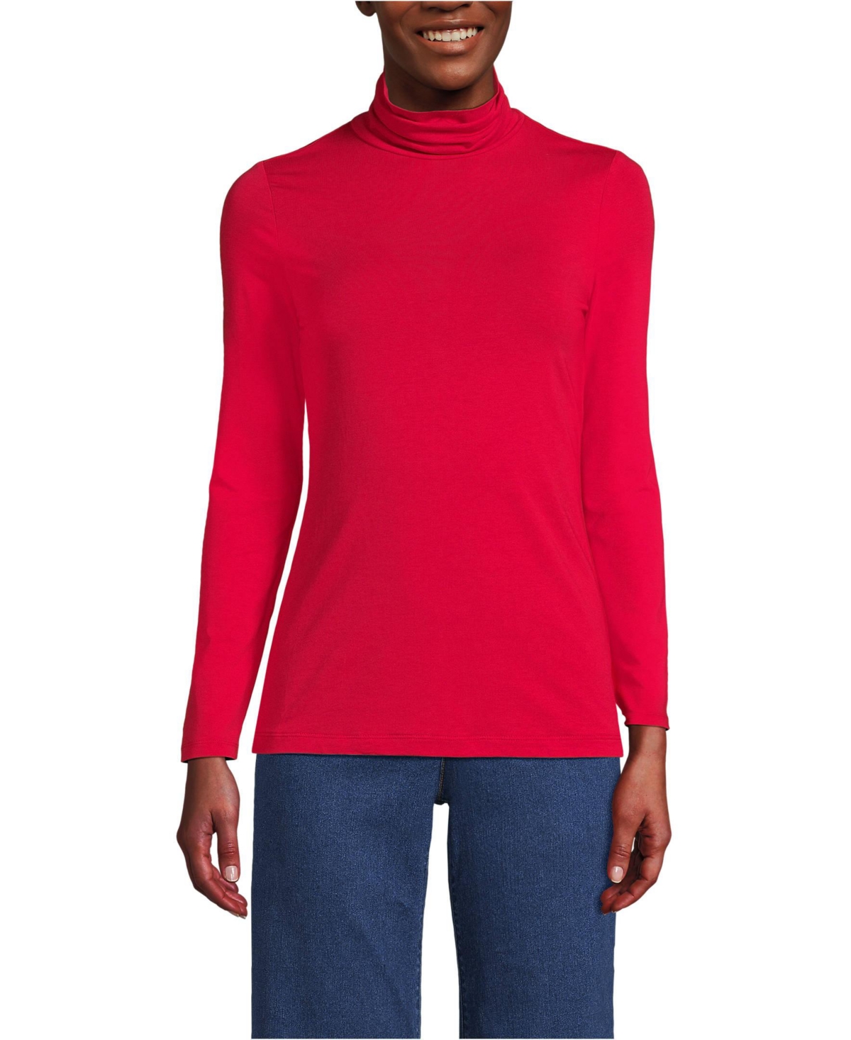 Fitted long sleeve turtleneck hotsell