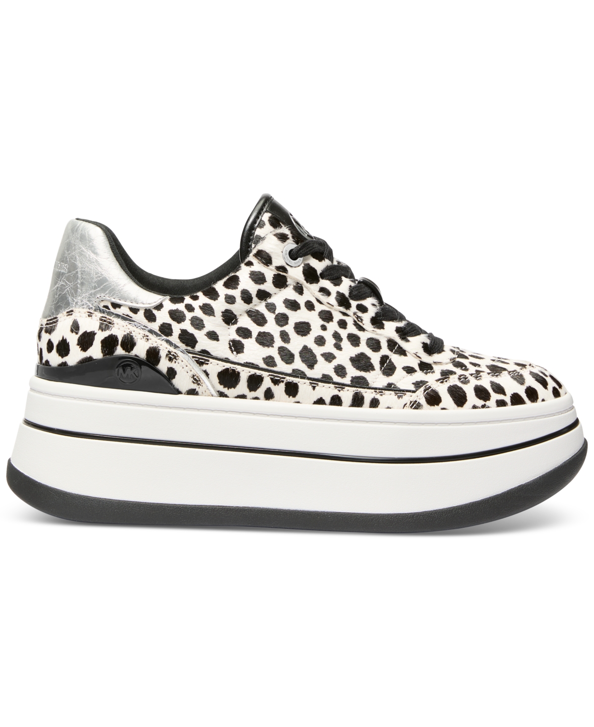 Michael Kors Women's Hayes Empire Logo Lace-Up Platform Sneakers