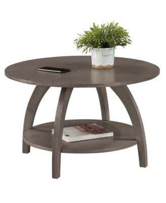 30" Aldrin Coffee Table with Shelf