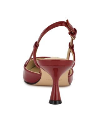 Women's Rhonda Kitten Heel Slingback Pumps