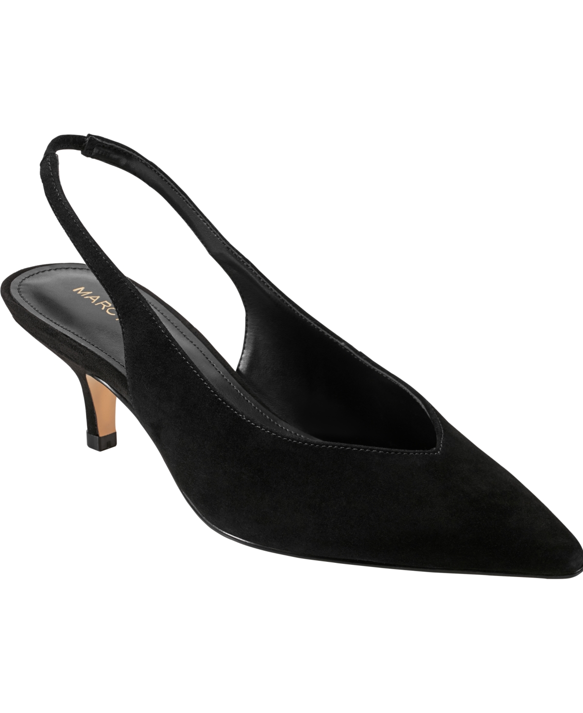 Marc Fisher Women's Labela Slingback Kitten Heel Pumps In Black