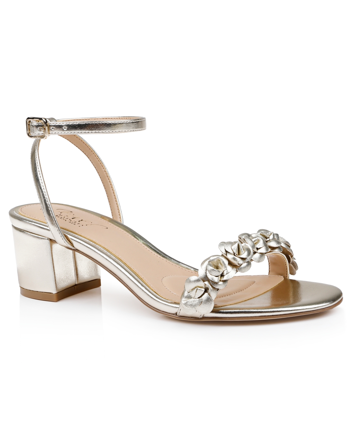 JEWEL BADGLEY MISCHKA WOMEN'S SAWYER BLOCK HEEL DRESS SANDALS