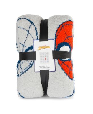 Spiderman Spidey Expressions Feather Knit Throw Blanket, 50" x 60"