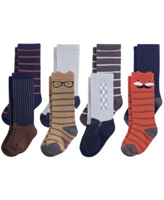 Cotton-Infused Knee-Length Stockings