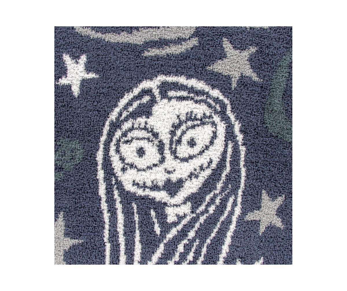 Saturday Park Disney Nightmare Before Christmas Feather Knit Fluffy Throw Blanket