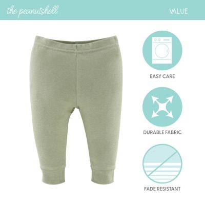 Baby Boys Pants, 5-Pack Basics