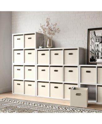 Solid Wood 4 Cube Organizer