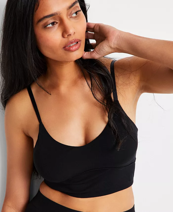 Women's Longline Cropped Bralette