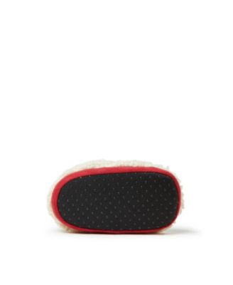 Baby Buffalo Check Bear Closed Back Slipper