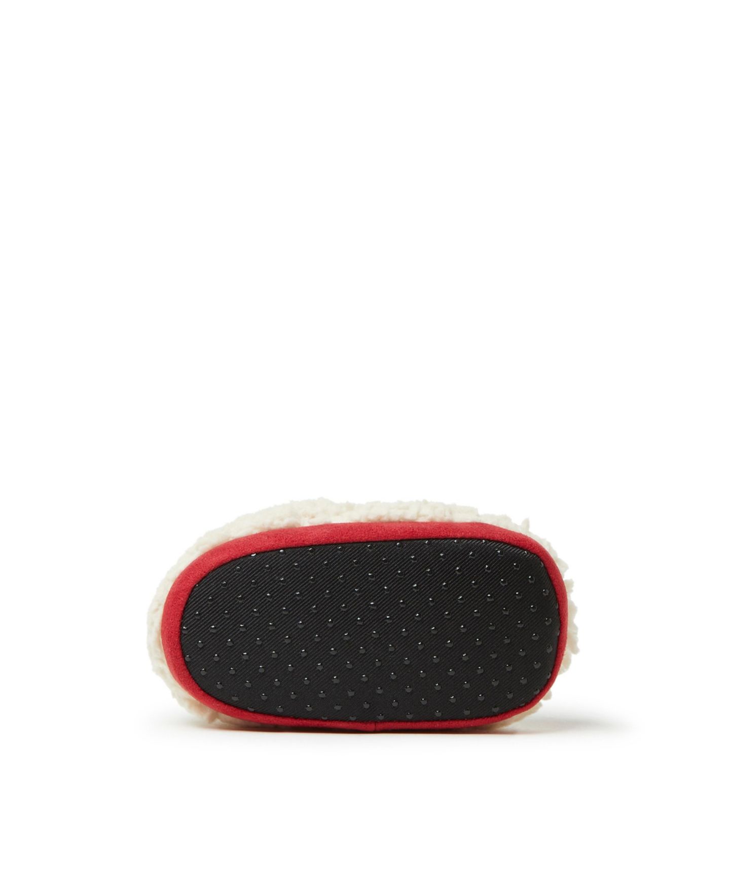 Тапочки Dearfoams Buffalo Check Bear Closed Back Slipper для мальчиков-малышей, цвет: Красный клетчатый — фото 5