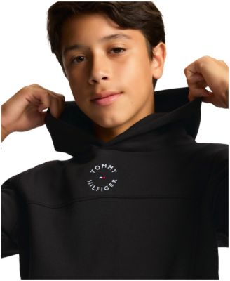 Toddler and Little Boys Essential Logo Embroidered Soft Fleece Hoodie