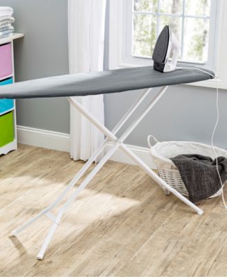 Products Adjustable Height, 4-Leg Ironing Board with Perforated Top
