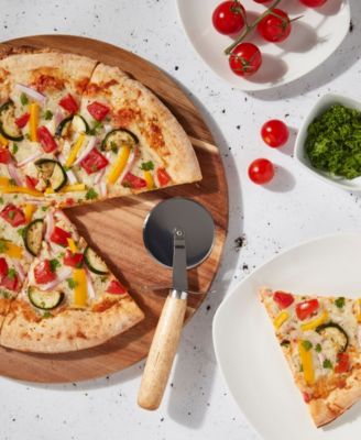 Acacia Pizza Peel Cutter
