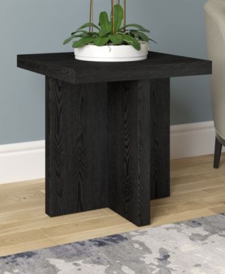 22" Elna Wide Square Side Table