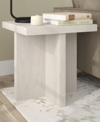 22" Elna Wide Square Side Table