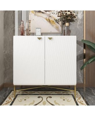 2 Door Locker Manufactured Wood/Metal Accent Cabinet