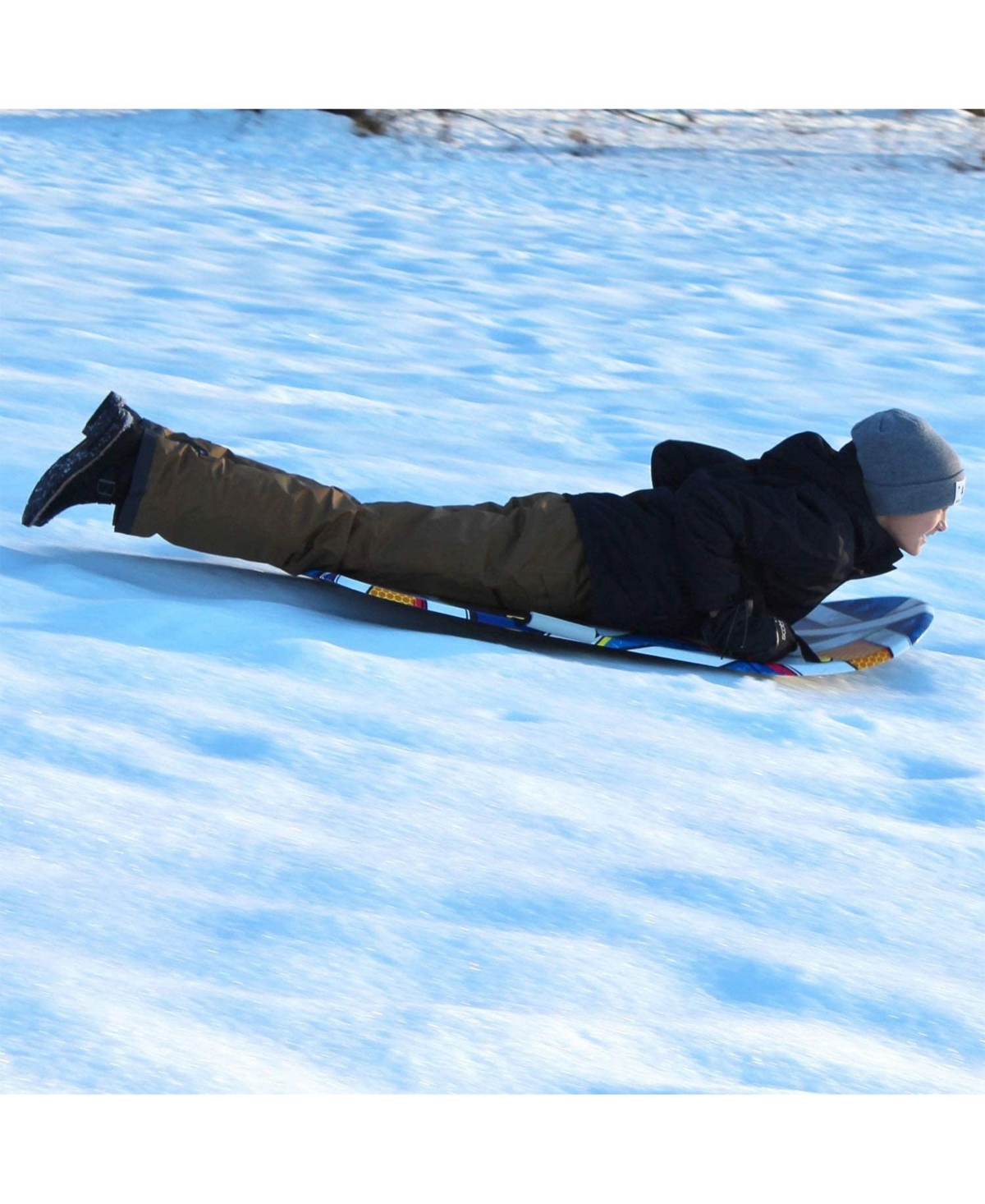 Flexible Flyer Snow Screamer 47 Inch Foam Snow Sled for Kids and Adults (3 Pack