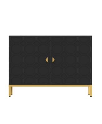 Freestanding Storage Cabinet 2-Door Accent Cabinet