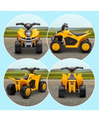CAT Licensed Kids ATV with Horn, LED Headlights for 18-36 Months