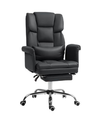 Executive Office Chair with Footrest and Lumbar Support,