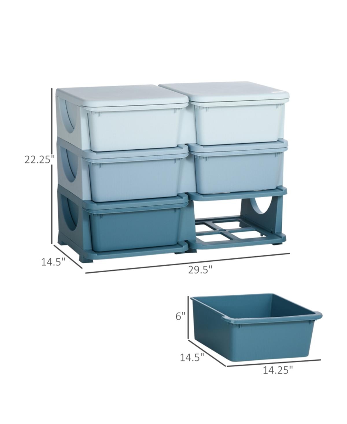 Slickblue Kids Storage Unit Dresser - Stylish and Functional Storage Solution for Children's Rooms