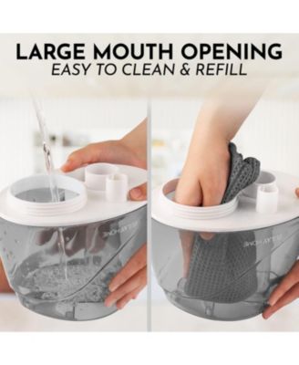 0.66-Gallon, 2.5 Liter Cool Mist Ultrasonic Humidifier for Home