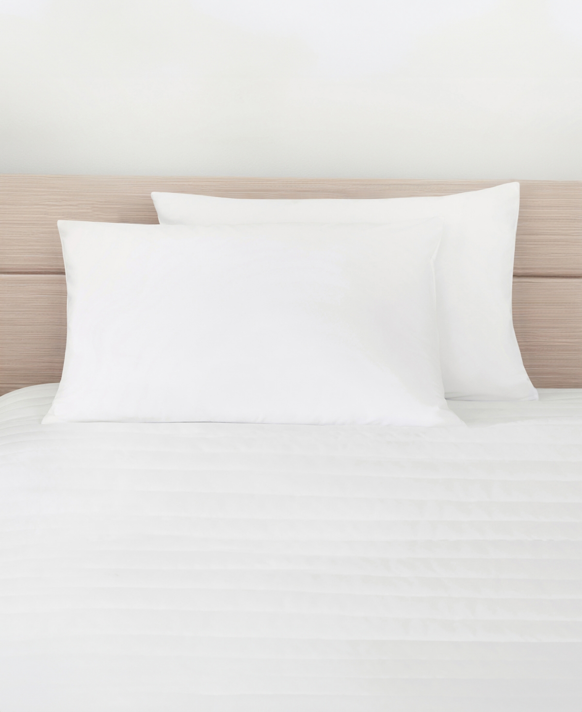 Ienjoy Home Ultra Soft Polyester 2-pack Pillow Protectors, Standard/queen In White