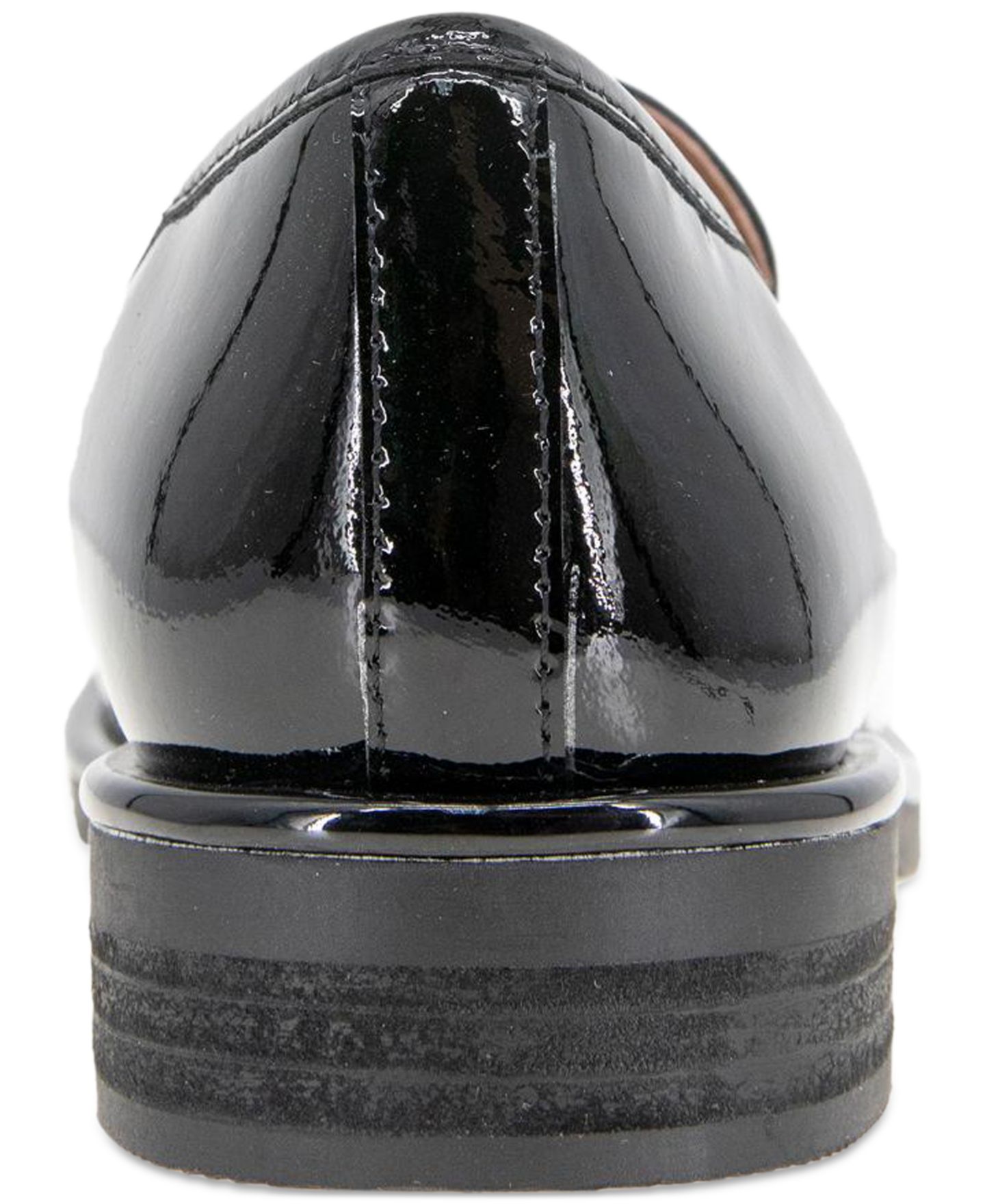 Женские туфли Gentle Souls Cybil Loafer Flats, цвет: Чёрная лаковая кожа — фото 3
